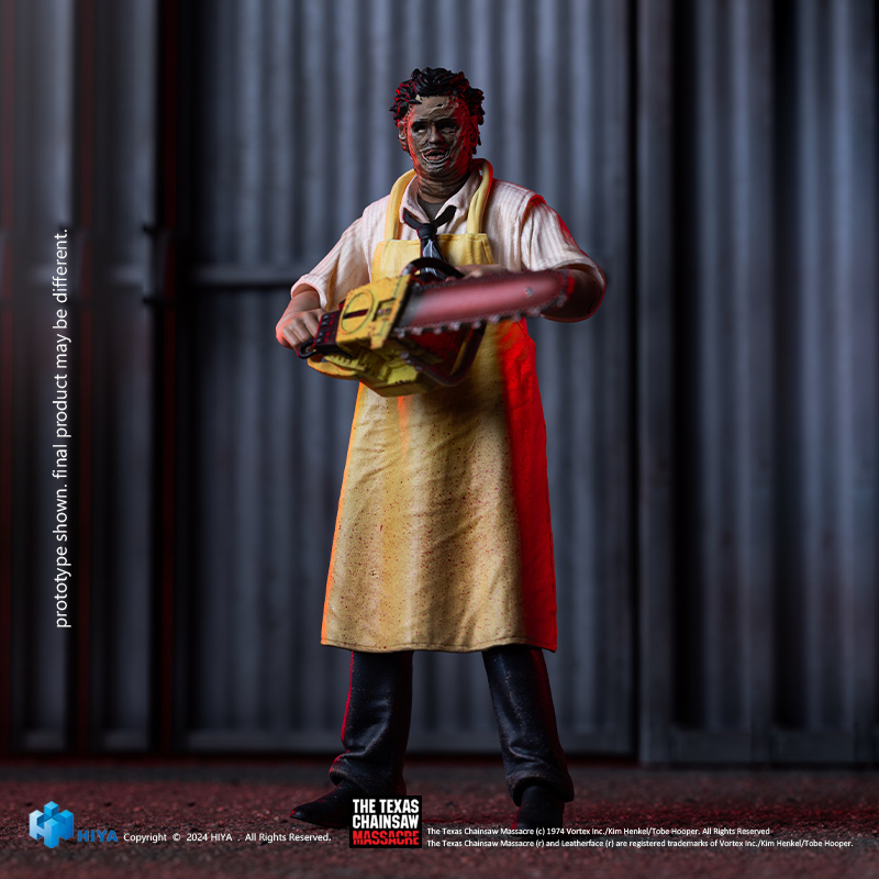 Exquisite Mini 1/18 Texas Chainsaw Massacre(1974)LeatherFace - Killing Mask Standard Ver|P-Rex Hobby