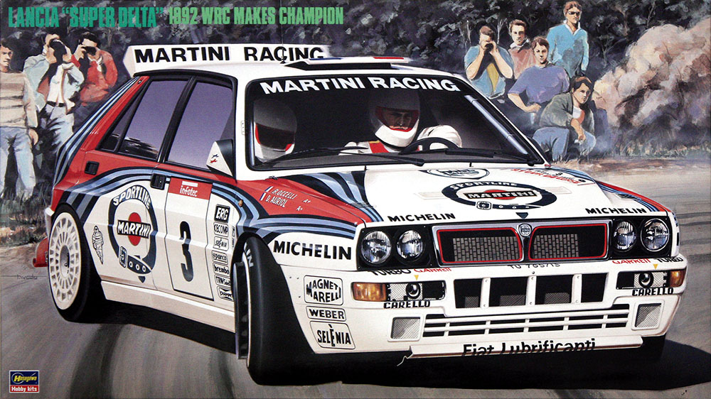 [CR15] 1:24 LANCIA SUPER DELTA ('92 WRC MAKES CHAMPION) Model Kit
