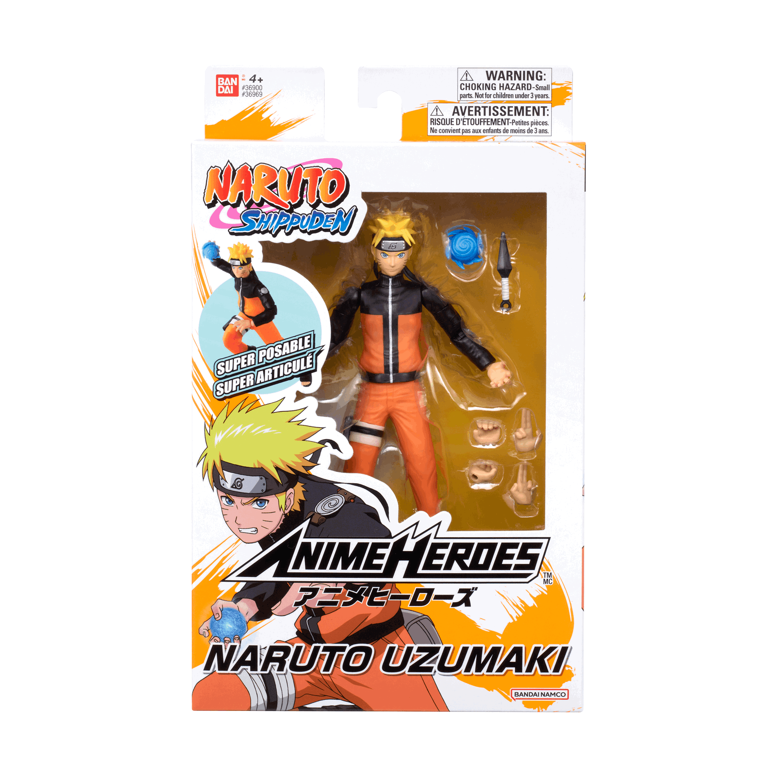 AnimeHeroes NARUTO - Naruto Uzumaki Action Figure