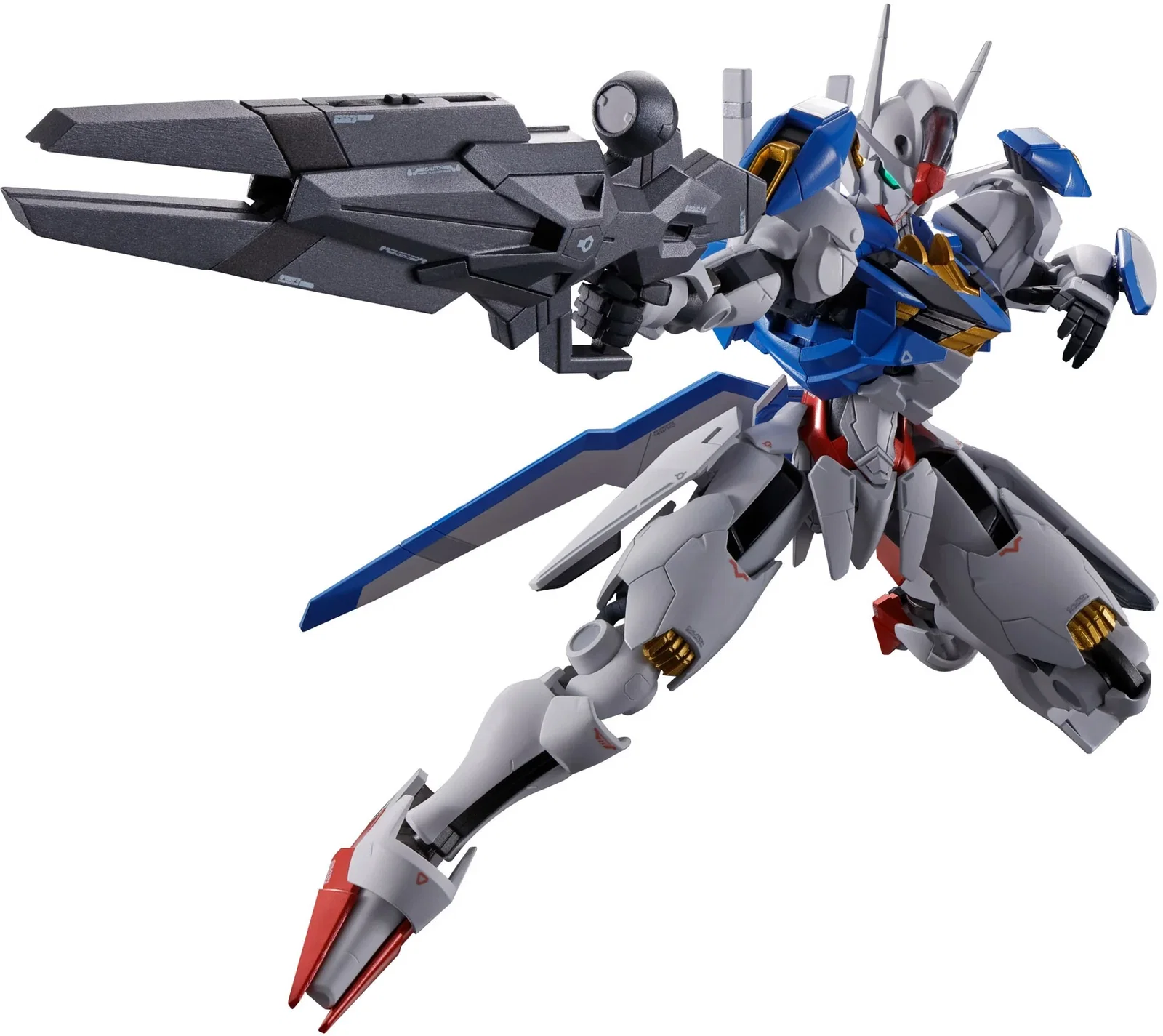 Gundam Aerial Mobile Suit Gundam: The Witch from Mercury Chogokin Action Figure(4573102640727)