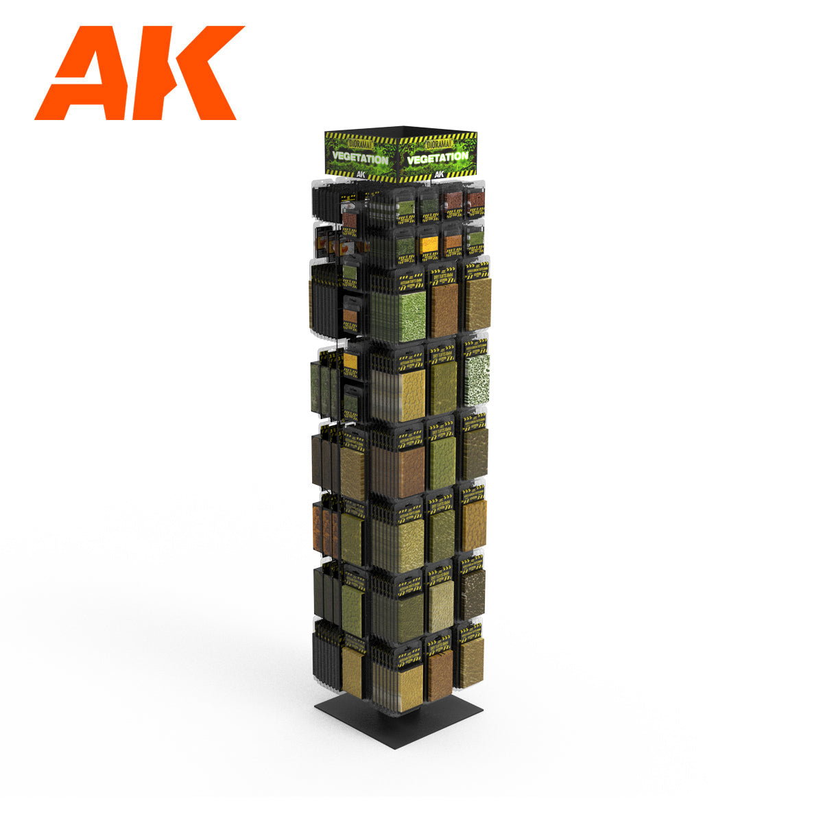 AK Interactive Vegetation Diorama Display Stand Accessory (8435568333444)