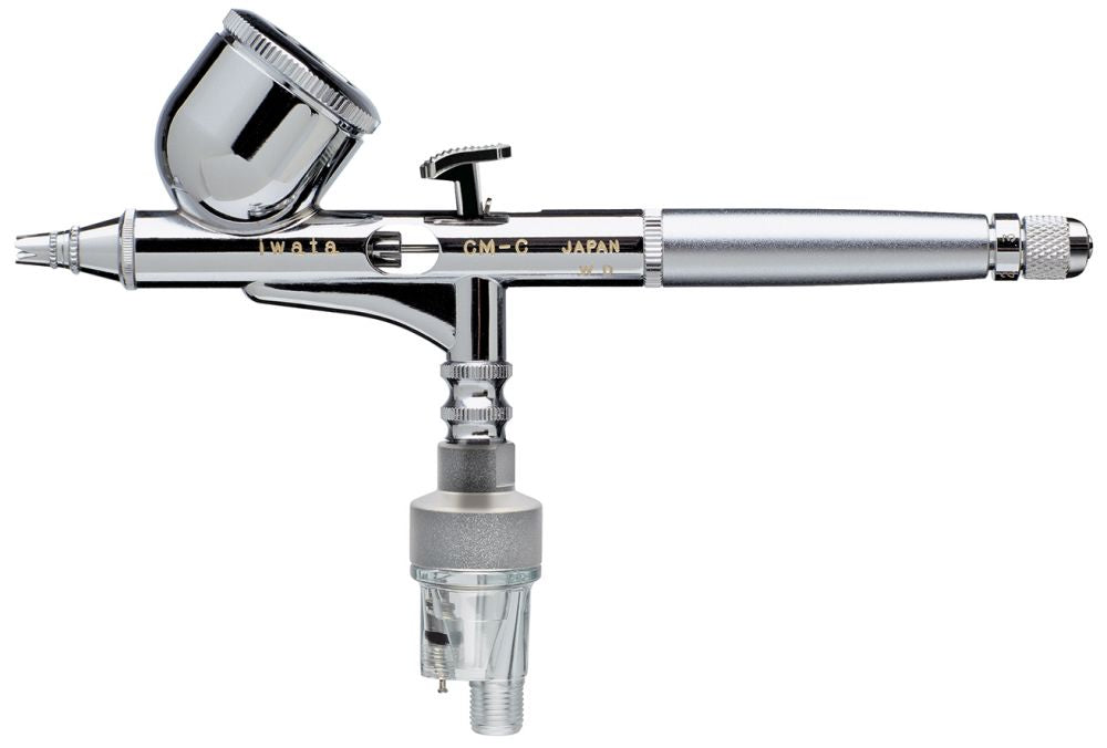 IWATA Custom Micron CM-C Gravity Feed Dual Action Airbrush (734748051719)