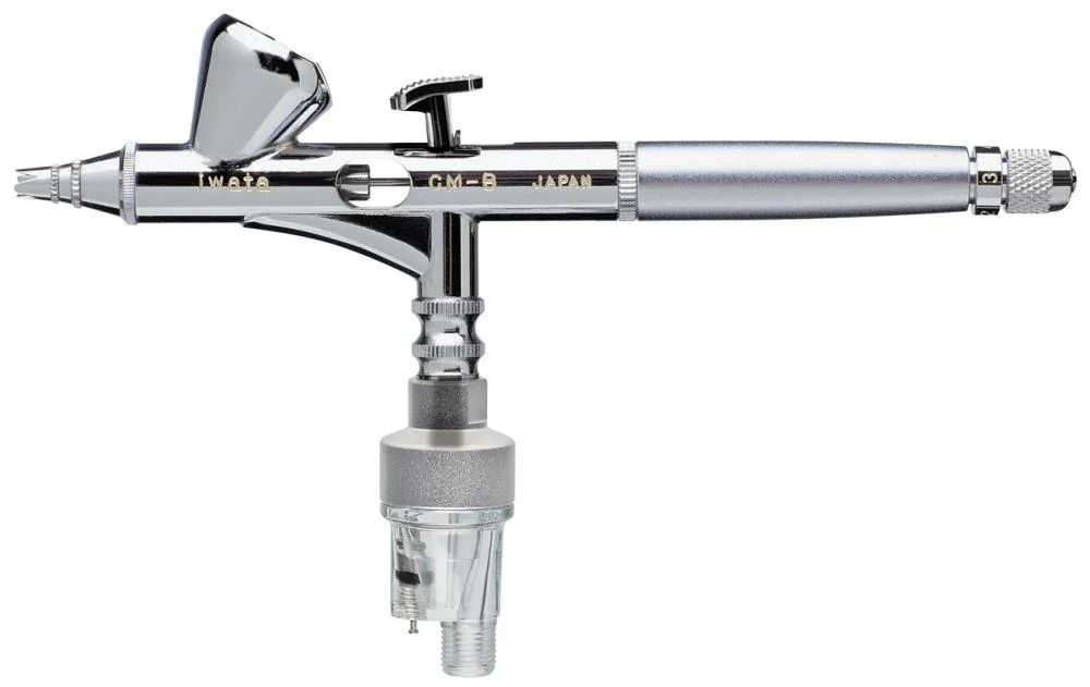 IWATA Custom Micron CM-B Gravity Feed Dual Action Airbrush (734748051511)