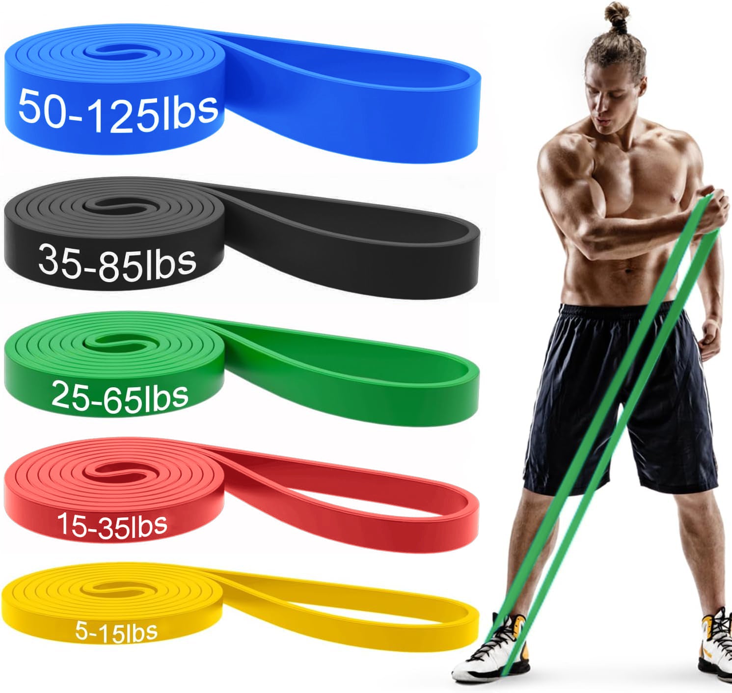 Resistance Bands for Working Out, Exercise Bands Resistance, Pull Up A