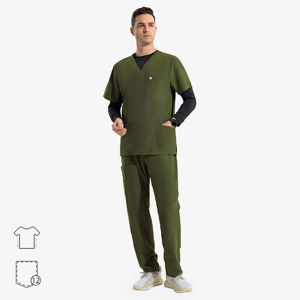 Bill Scrub Set | Durability| Men's Scrubs