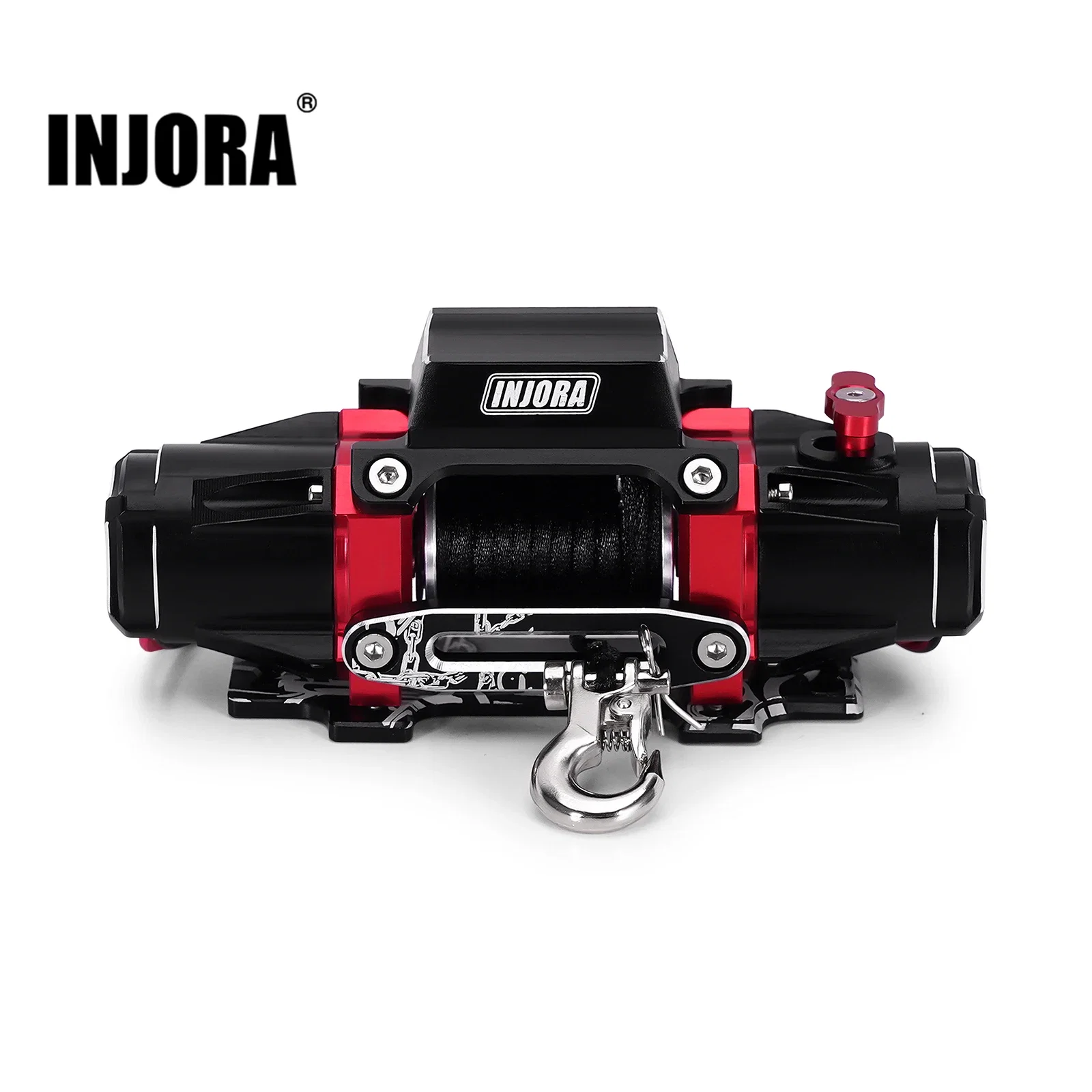 INJORA Dual Motor Metal Simulated Winch for 1:10 Scale RC Crawlers - AliExpress 26