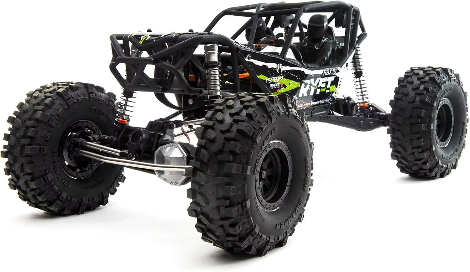 1/10 Scale RC Rock Bouncer Truck 4WD Brushless Ready-to-Run (Battery and Charger Excluded), Black