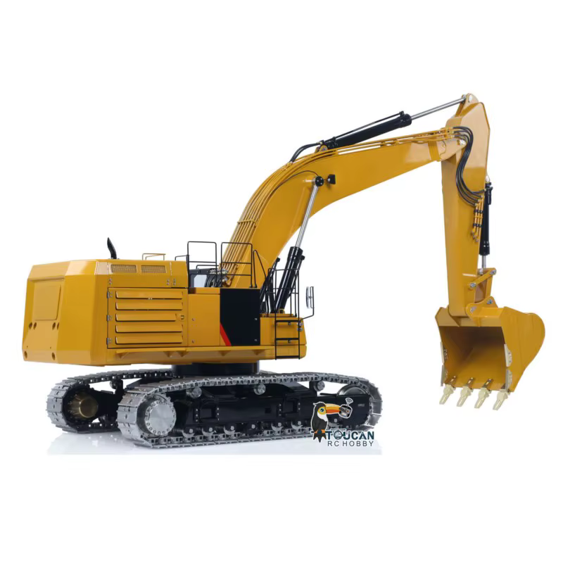 RTR 374 LESU 1/14 Hydraulic RC Excavator C374F Radio Controlled Digger Heavy Machine Construction Car PL18EV LITE Toy
