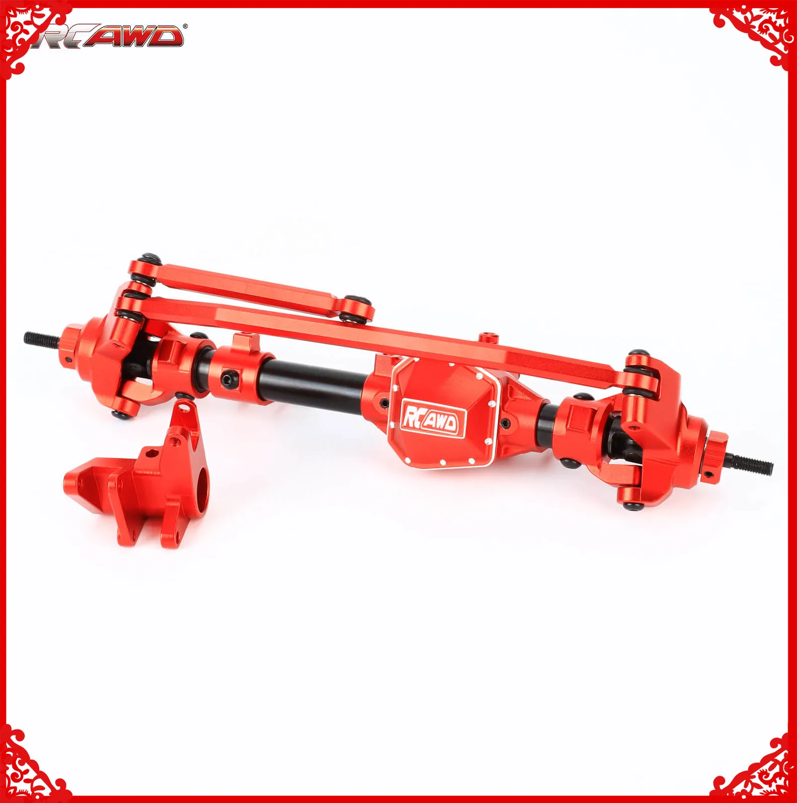 Rcawd brass front axle for Axial SCX10 Pro 1/10 upgrade parts # F-AXI03028 - AliExpress 26