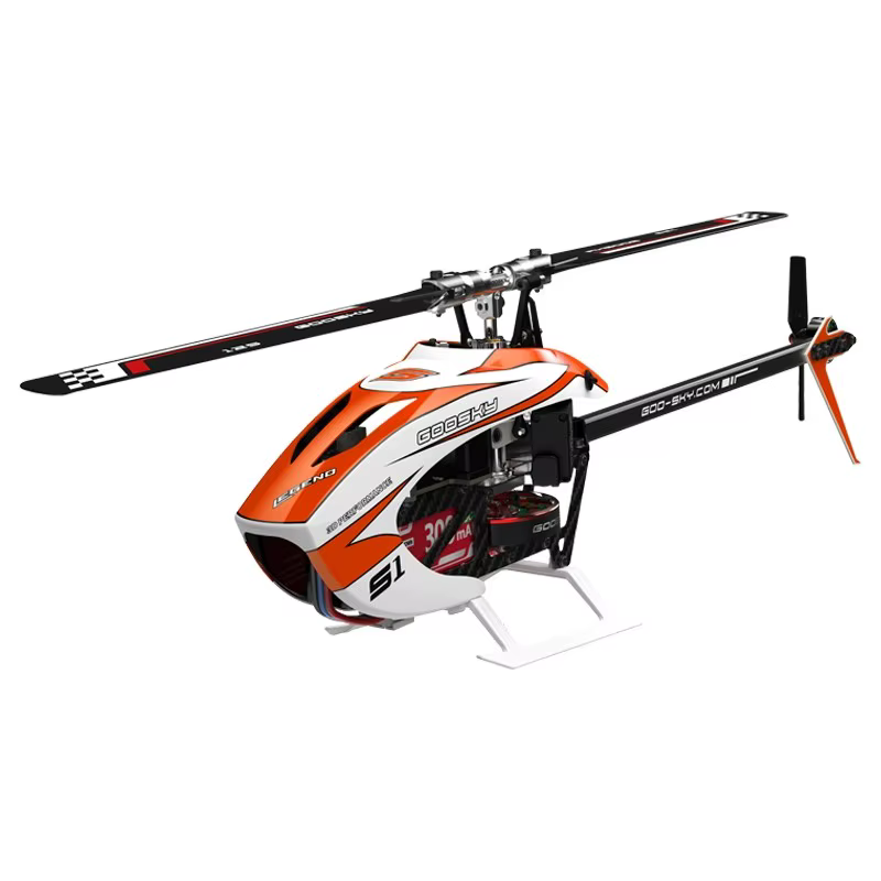 Original Goosky S1 BNF/RTF 6CH 3D Stunt Doppel-Brushless-Motor Direktantrieb Flybarless RC-Helikopter Spielzeug Geschenk - AliExpress 26