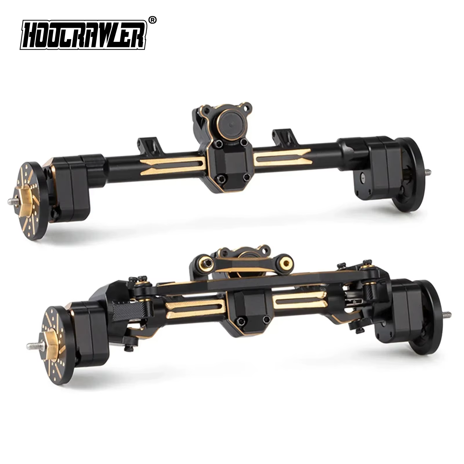 HooCrawler SCX24 Portalachse mit schweren Messinggewichten für 1/24 RC Crawler Axial SCX24 90081 C10 Jeep Gladiator Bronco - AliExpress 26