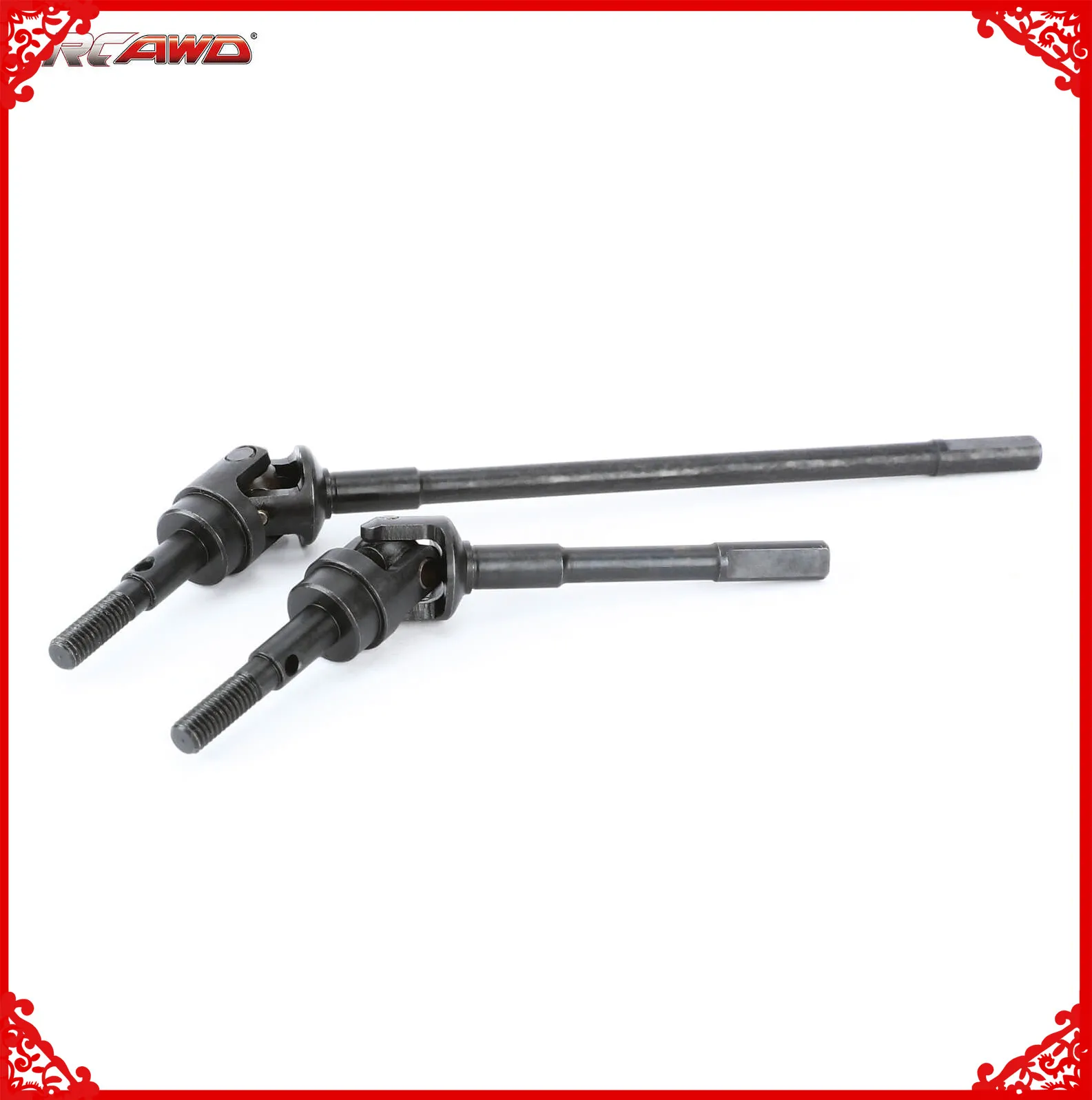 Rcawd steel front universal drive shaft axle set for Axial SCX10 III Pro 1/10 upgrade parts # axi232061 - AliExpress 26