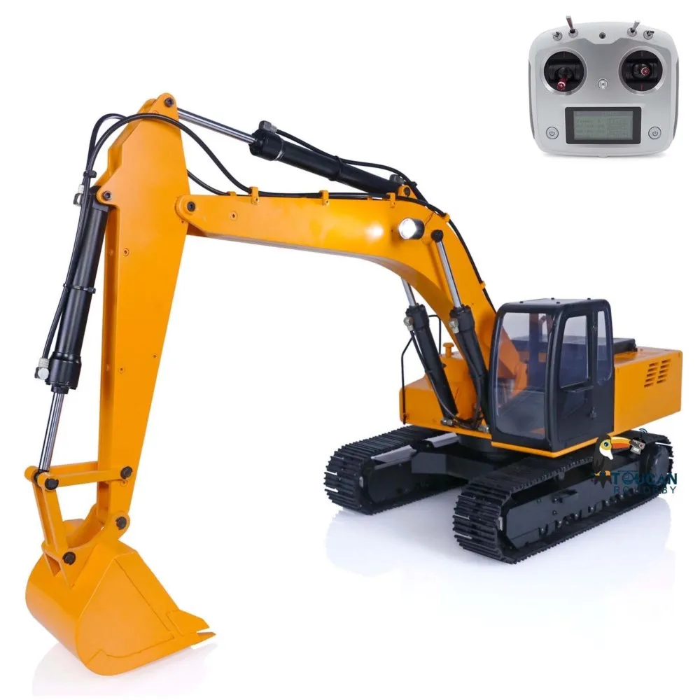 US Stock JDM 1/12 Hydraulic RC Excavator Model Car Pump Tracks Electric Excavator Remote Controlled Cars Trucks Toucan Model Toys - AliExpress 26
