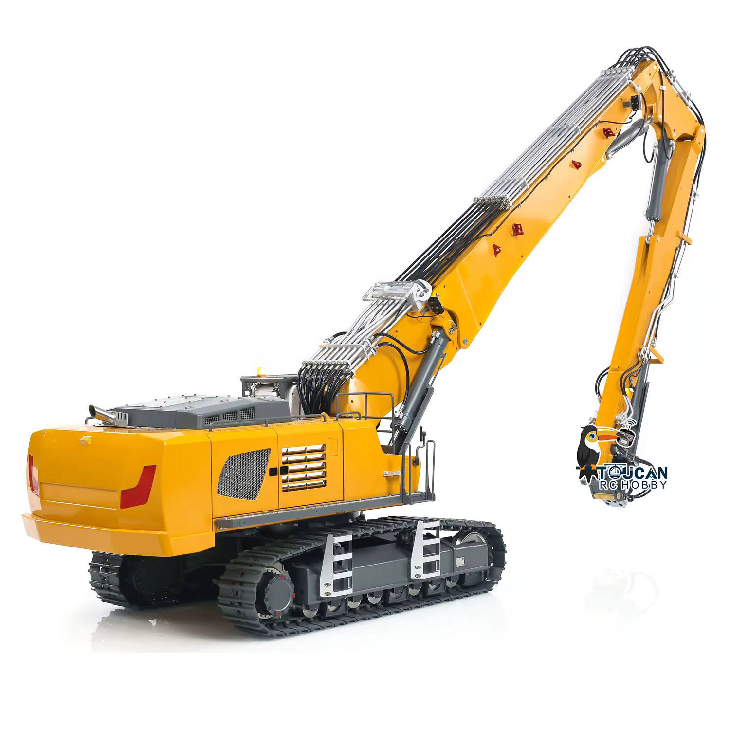 1/14 K970-300 CUT heavy RC hydraulic demolition machine metal excavator painted finished model truck technical car for adults