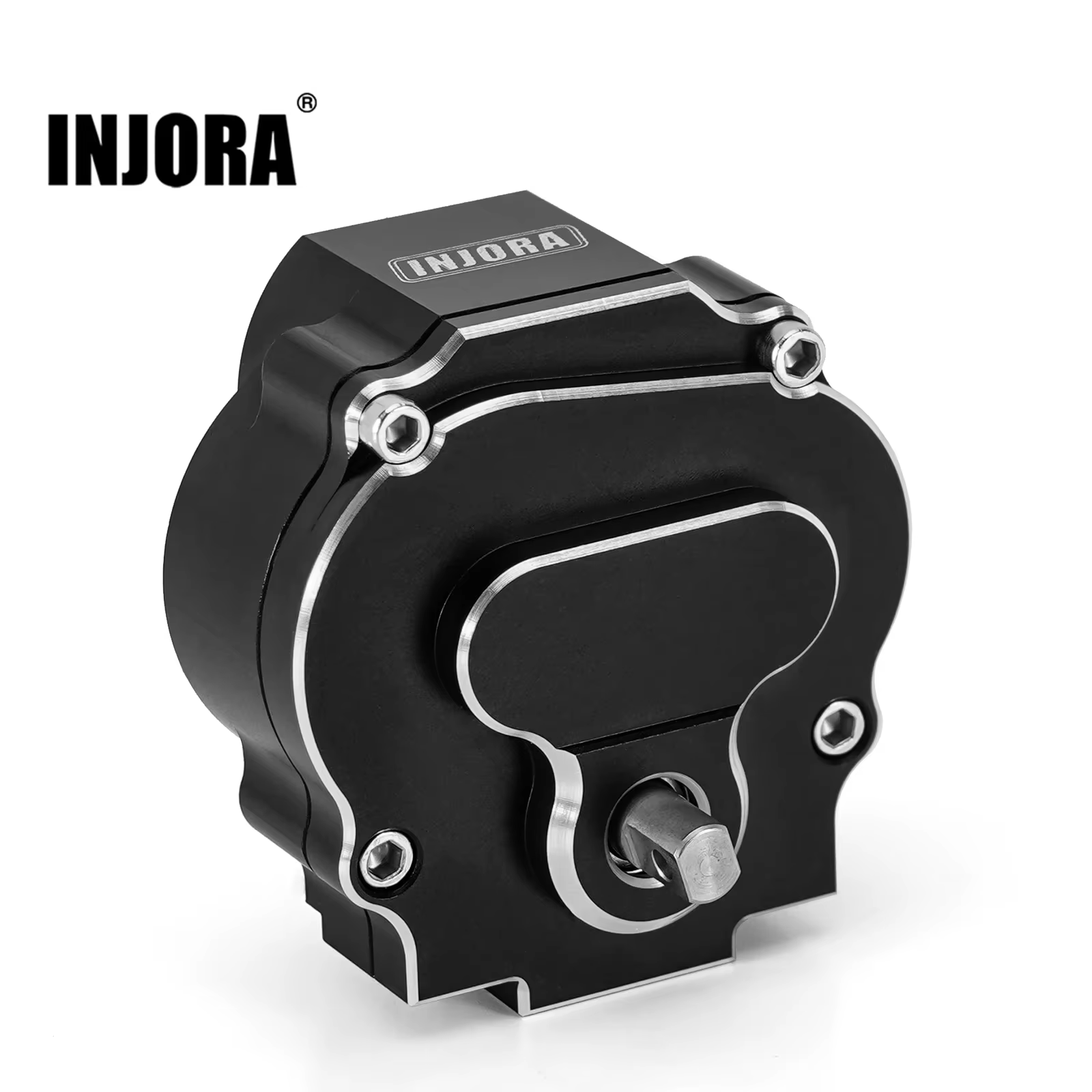 INJORA CNC Aluminum Complete Transmission for 1/18 RC Crawler Redcat Ascent-18