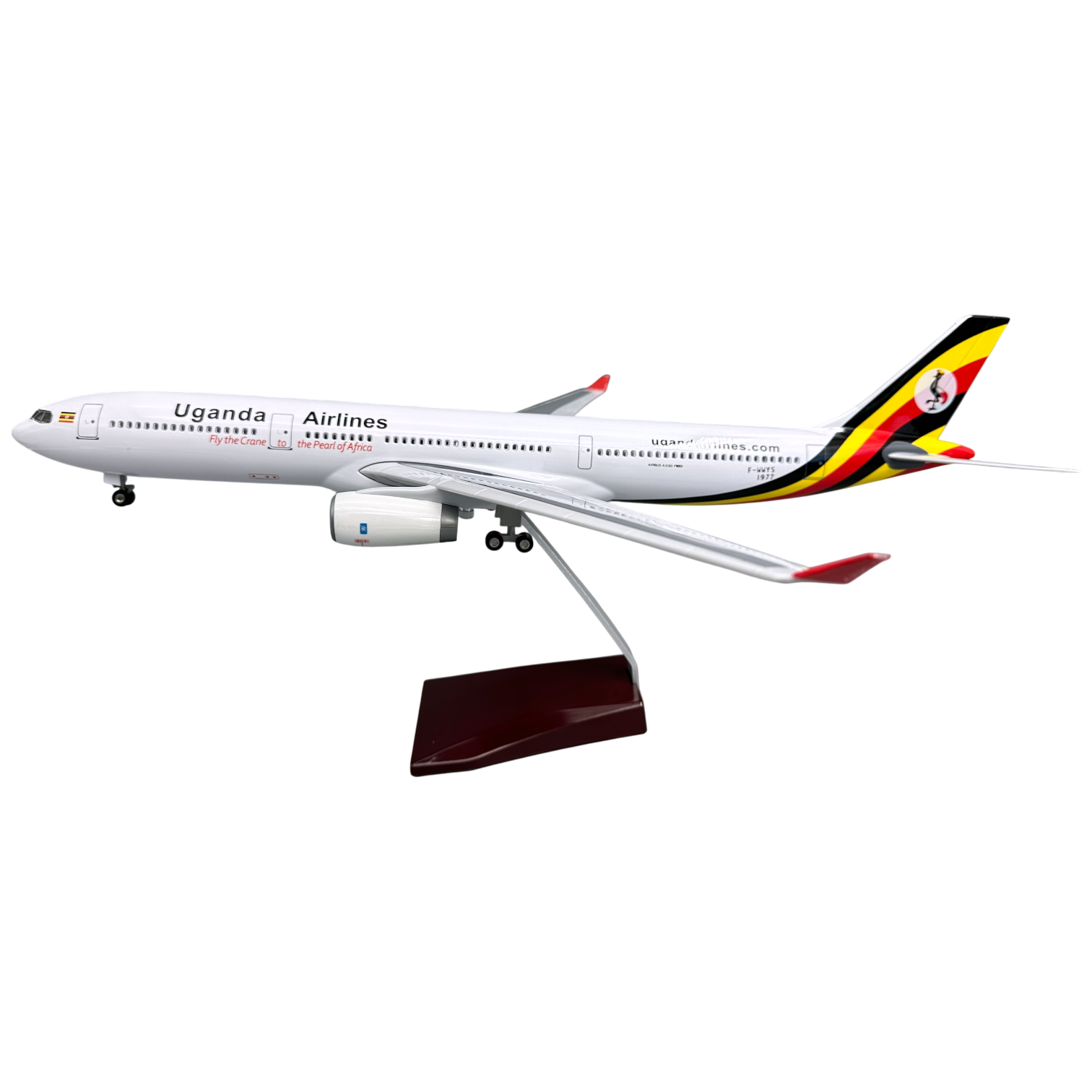 XL Uganda Airlines Airbus A330 NEO - Premium Resin Model Aircraft