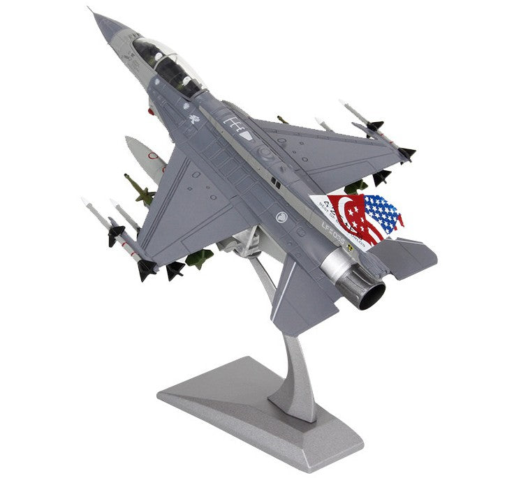 Singapore F-16 Fighting Falcon Diecast Model Aircraft