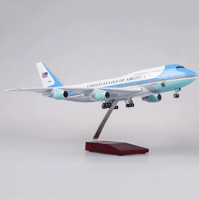 XL US Air Force One Boeing 747 Premium Resin Model Aircraft