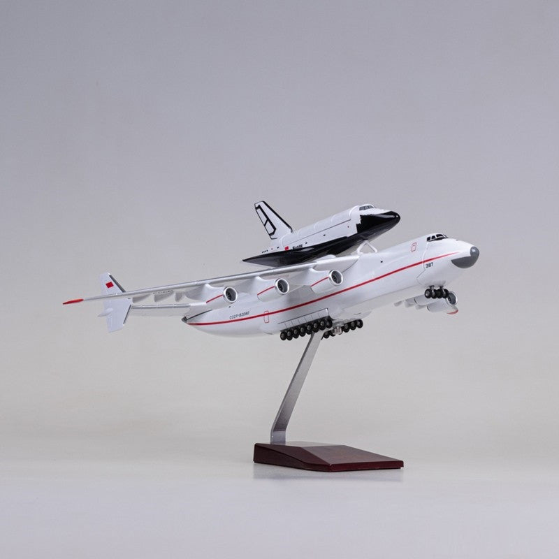 XL Antonov An-225 Mriya and Buran Space Shuttle - Aircraft Model