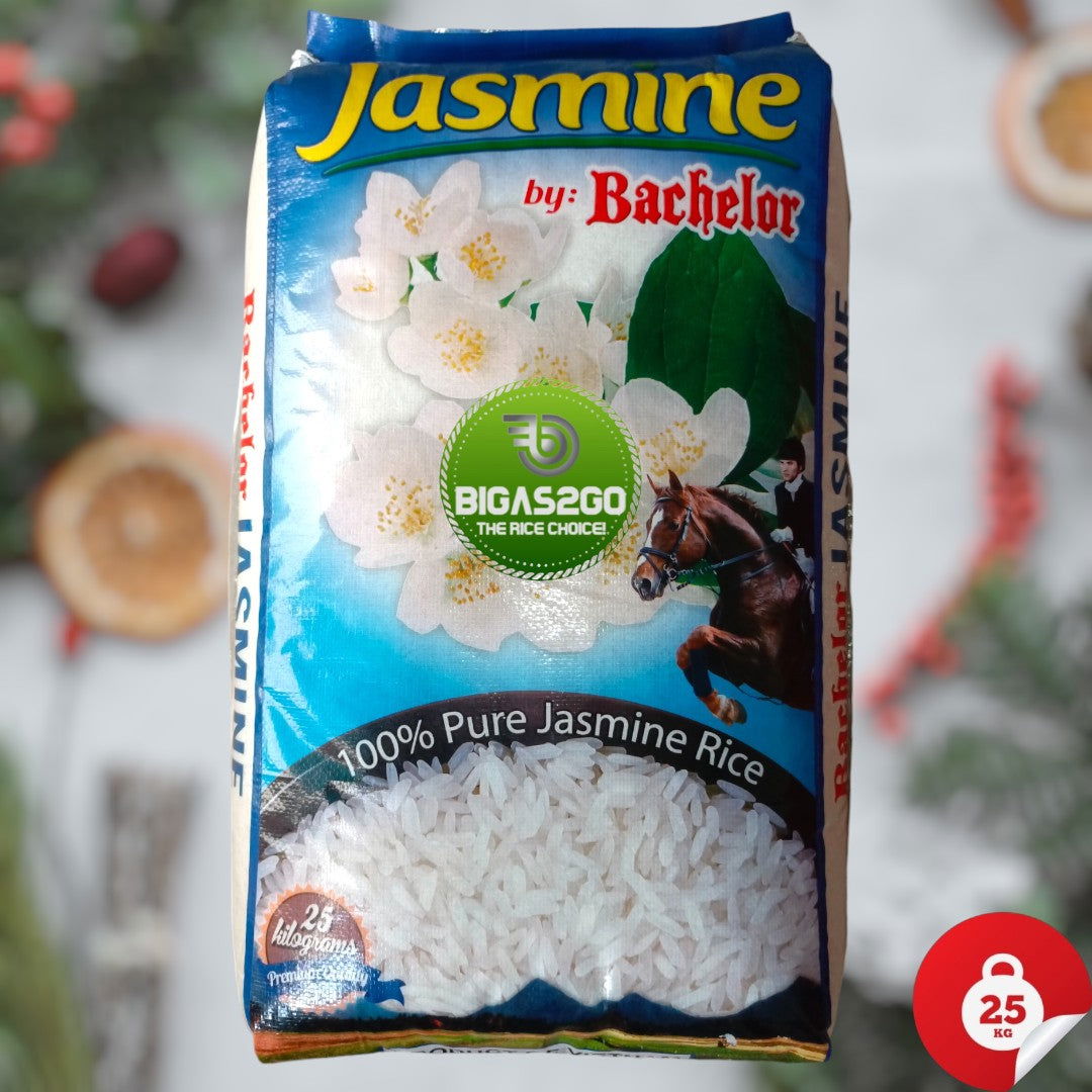 Fast (Metro Manila Delivery Only Shipping Fee Included) BIGAS2GO Batchelor Pure Jasmine Rice 25kg Bigas Padala Delivery