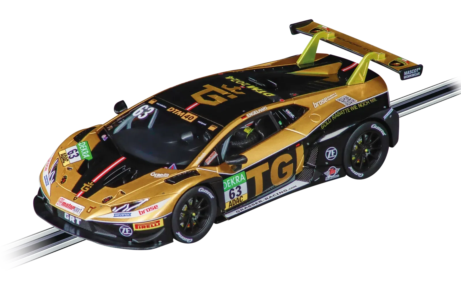 Lamborghini Huracán GT3 Evo2 "GRT Grasser Racing, No.63" DTM 2024