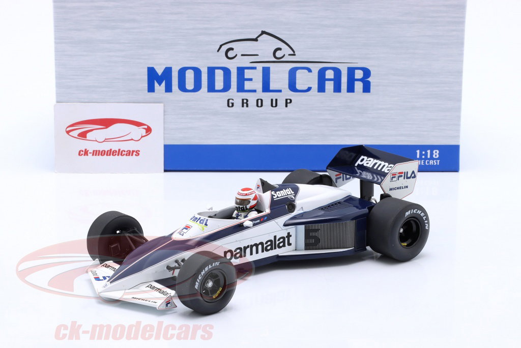 N. Piquet Brabham BT52 #5 Sieger Brasilien GP Formel 1 Weltmeister 1983 1:18 MCG