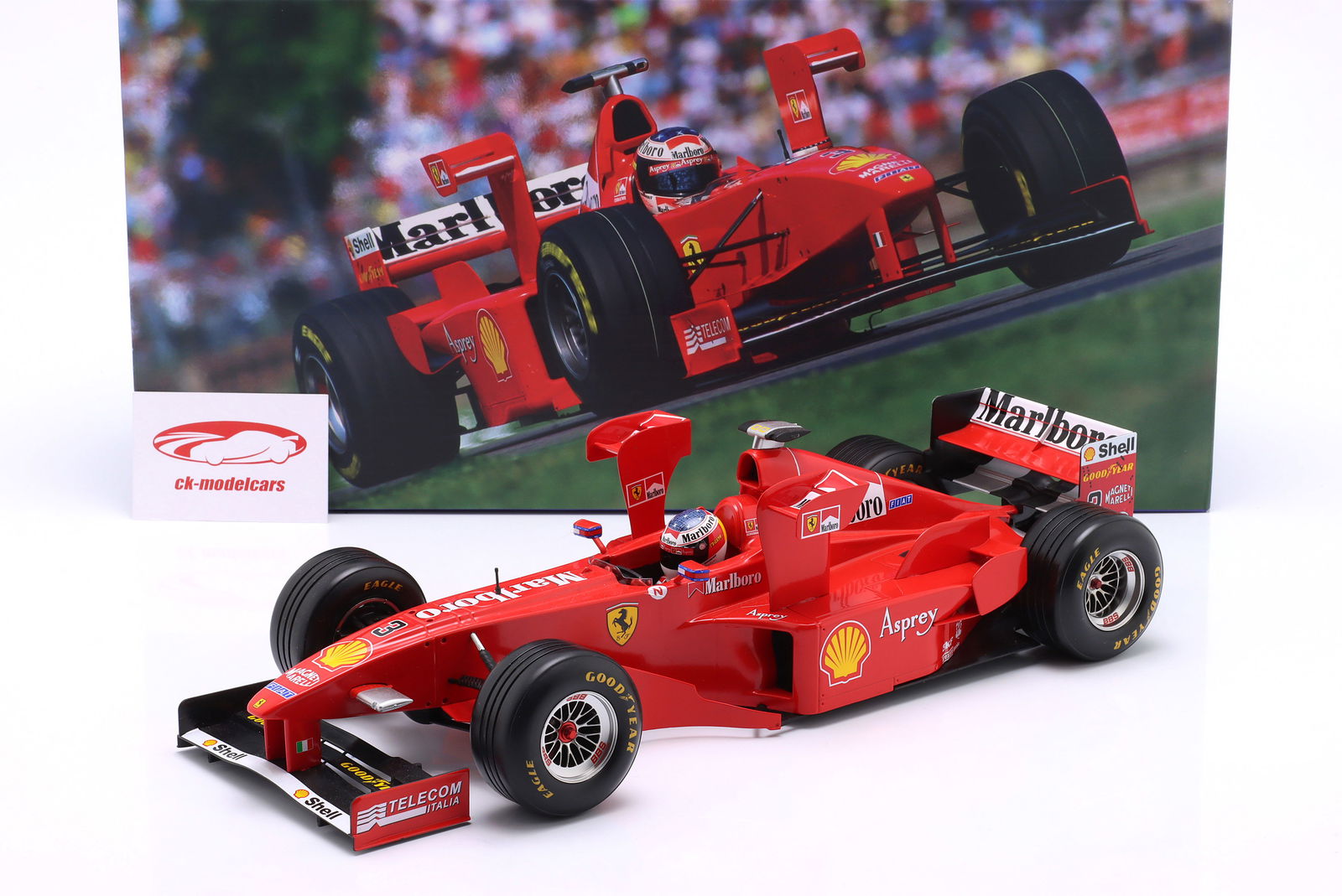 M. Schumacher Ferrari F300 Tower Wings #3 Imola GP Formel 1 1998 1:12 WERK83