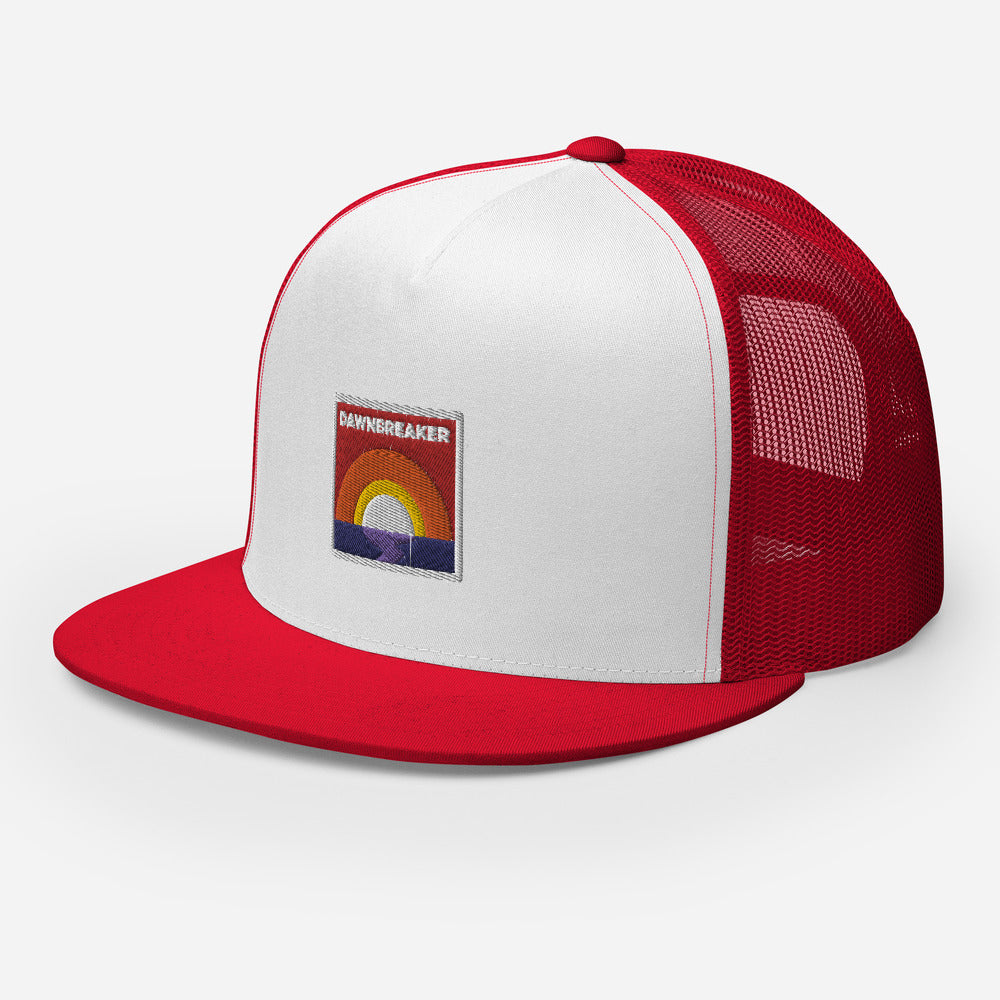 Find Your Coast® Dawnbreaker Classic Flat Billed Trucker Cap