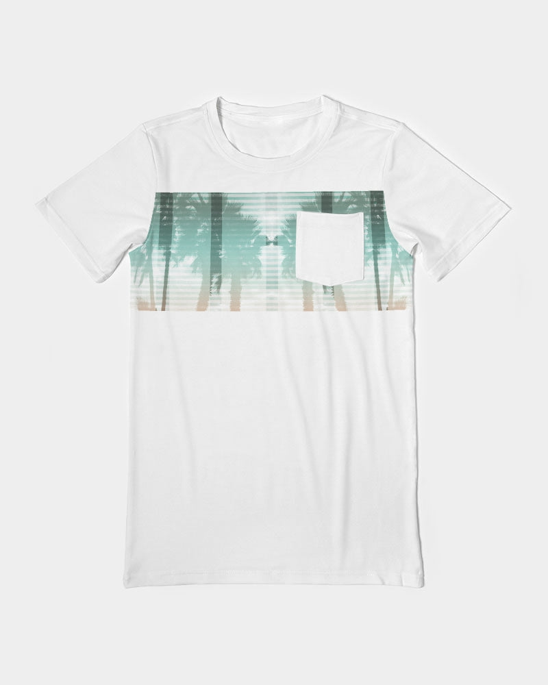 Find Your Coast Everyday Summer Palms Pocket Tee