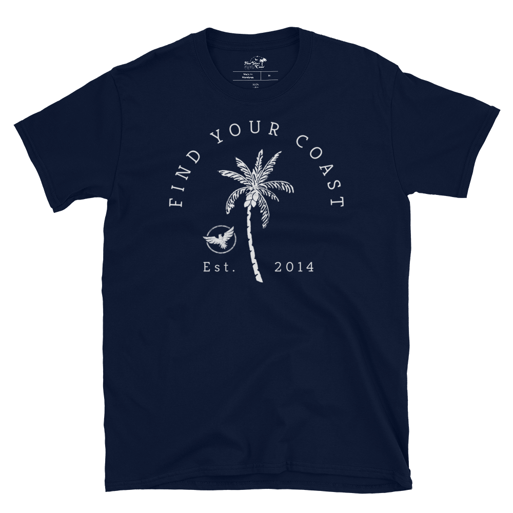 FYC Trademark Palm Navy Cotton Tee