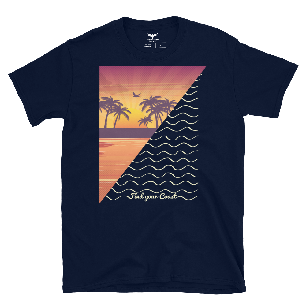 Ocean Sunset Short Sleeve Tees