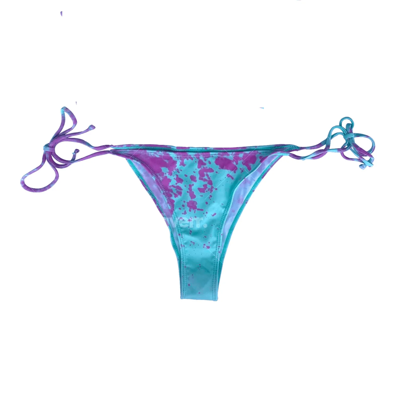 Berry Blast Color Changing String Tie Bikini Bottoms