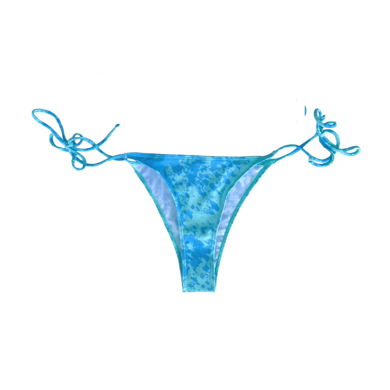 Atlantic Color Changing String Tie Bikini Bottoms