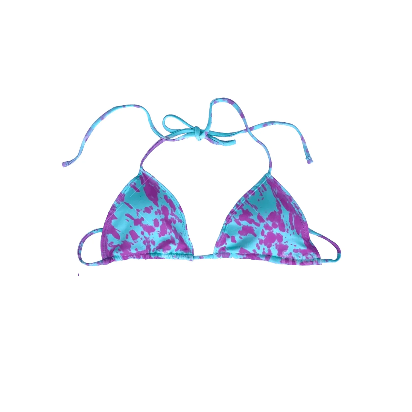 Berry Blast Color Changing String Tie Bikini Top