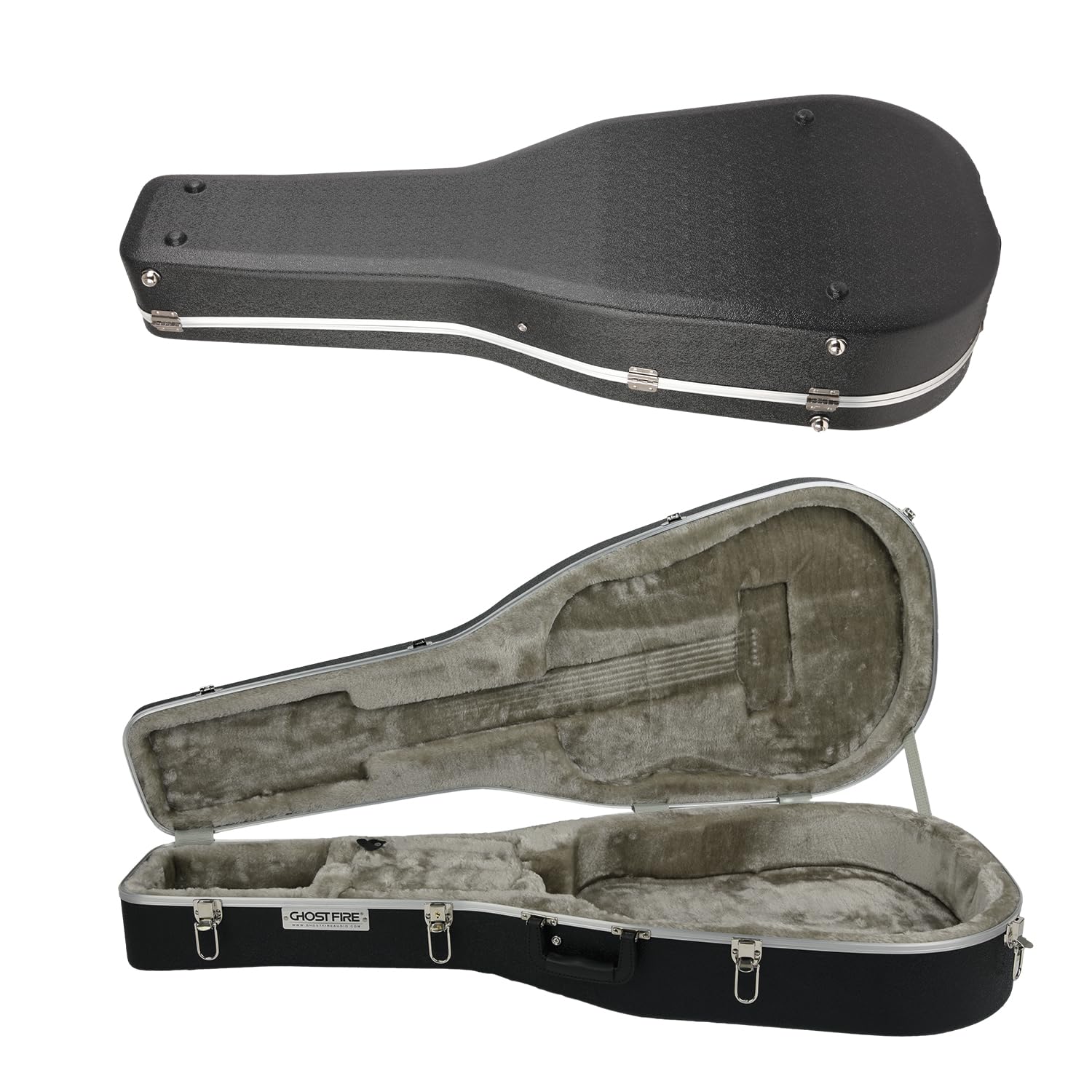 GHOSTFIRE Hard-Shell Cases Acoustic Guitar Case Super thick fit for Acoustic (GC-RAG-Acoustic)