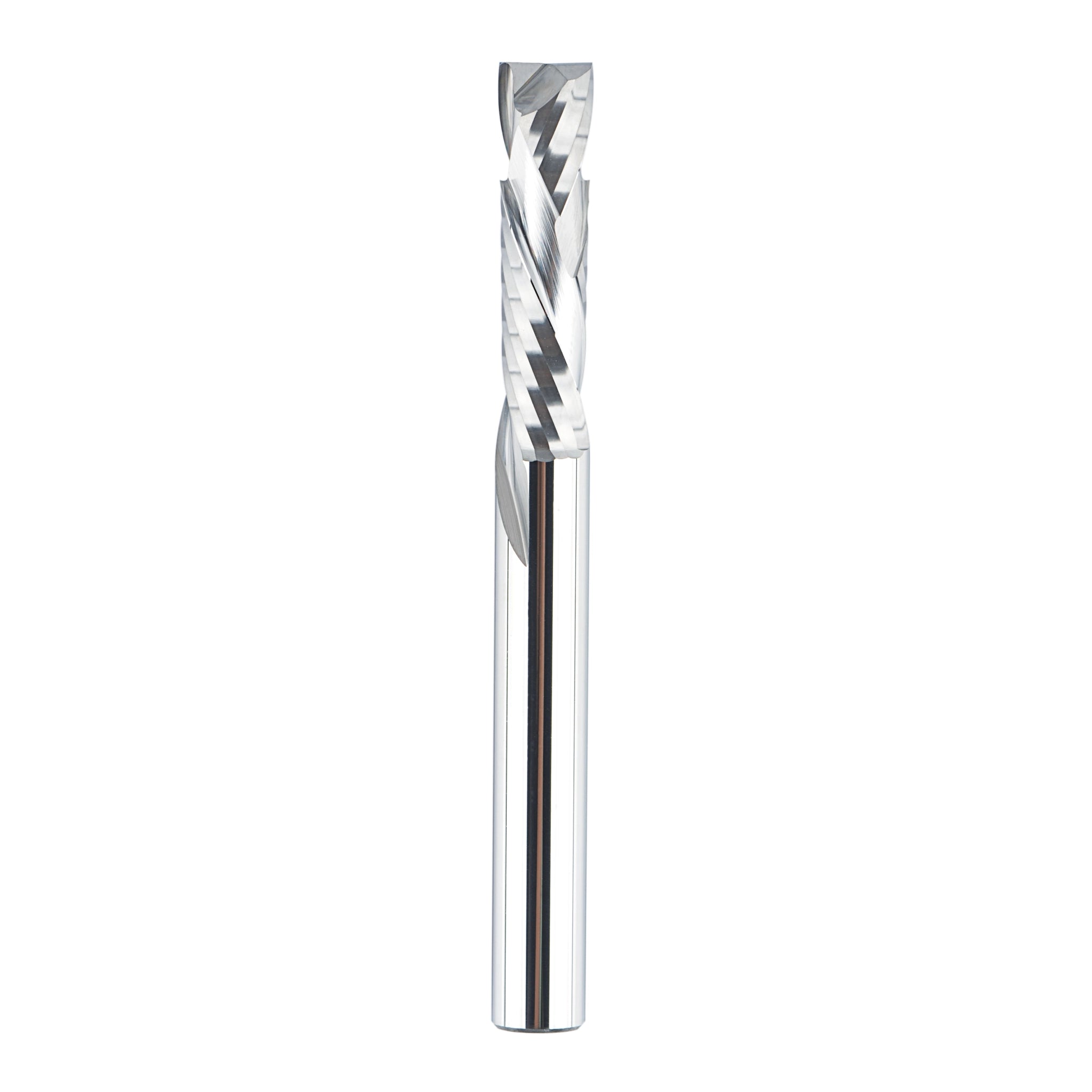 SpeTool W02003 SC Compression Spiral 1/4" Dia x 1/4" Shank x 1" Cutting Length x 2-1/2" Long 2 Flute Router Bit
