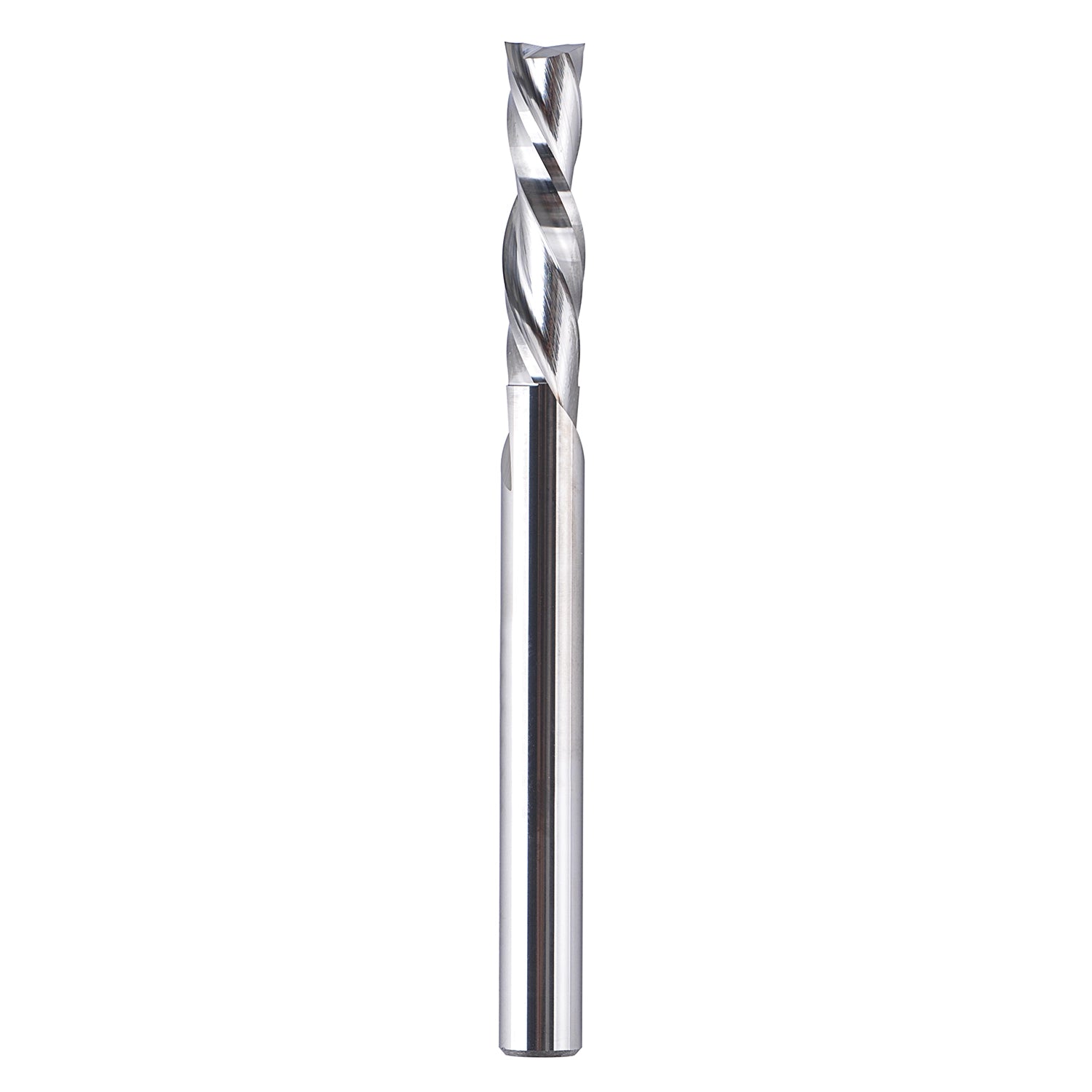 SpeTool W04015 SC Spiral Plunge 1/4" Dia x 1/4" Shank x 1" Cutting Length 3" Extra Long 2 Flute Down-Cut Router Bit
