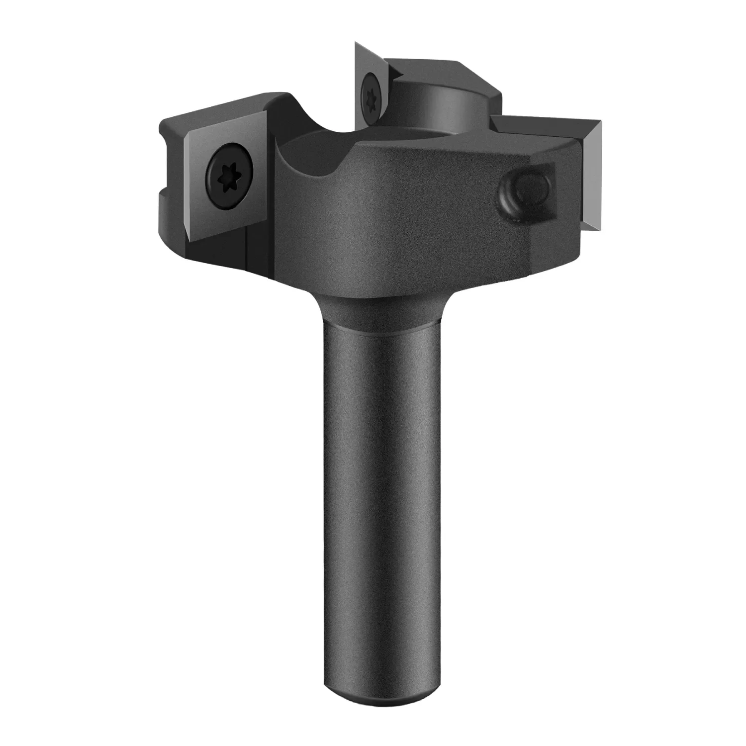 SpeTool W05002 CNC Spoilboard Insert Carbide 3 Wing, Surfacing, Planing, Flycutting & Slab Leveler 2" Diameter x 1/2" Shank Router Bit