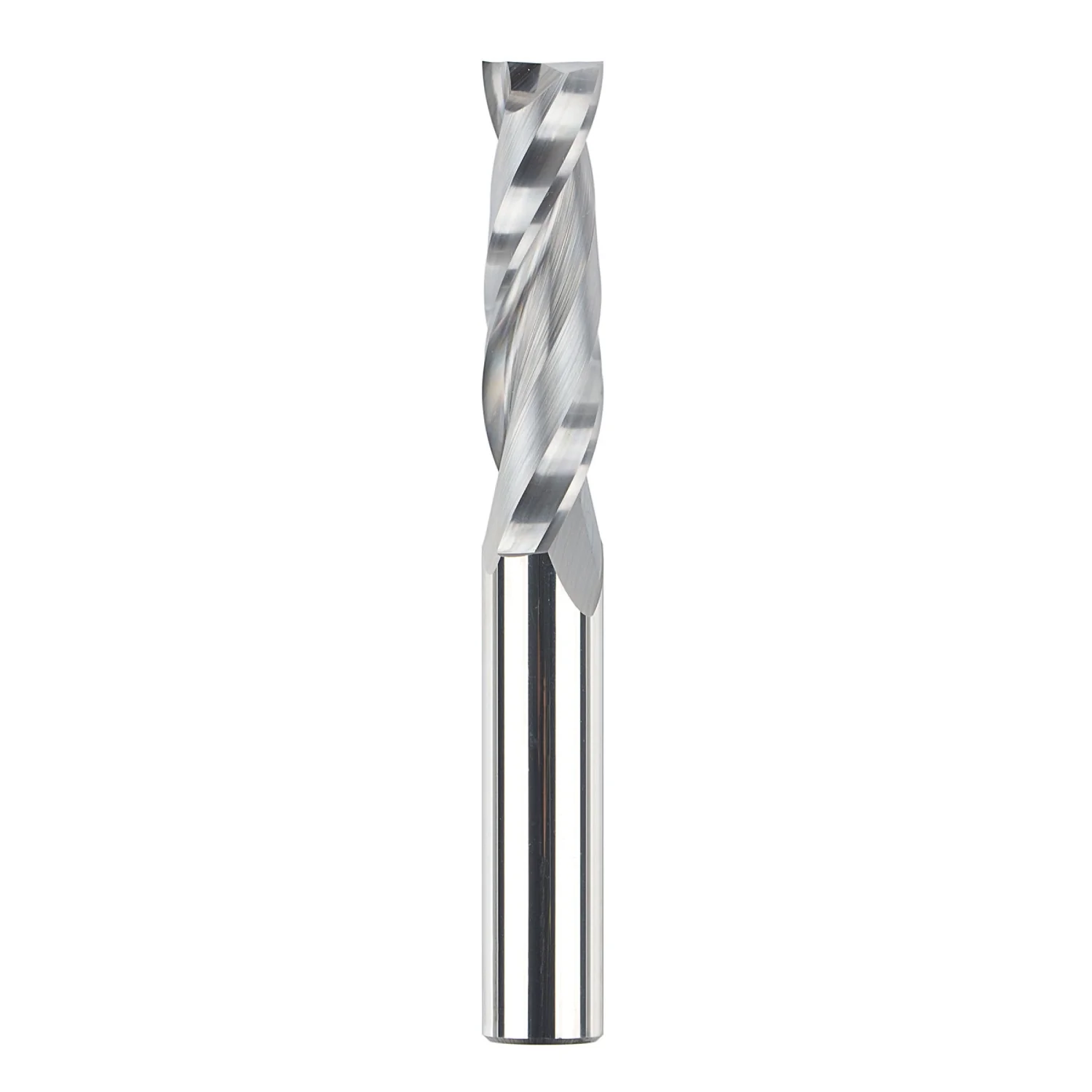 SpeTool W04012 SC Spiral Plunge 1/2" Dia x 1/2" Shank x 2" Cutting Length 4" Extra Long 2 Flute Up-Cut Router Bit