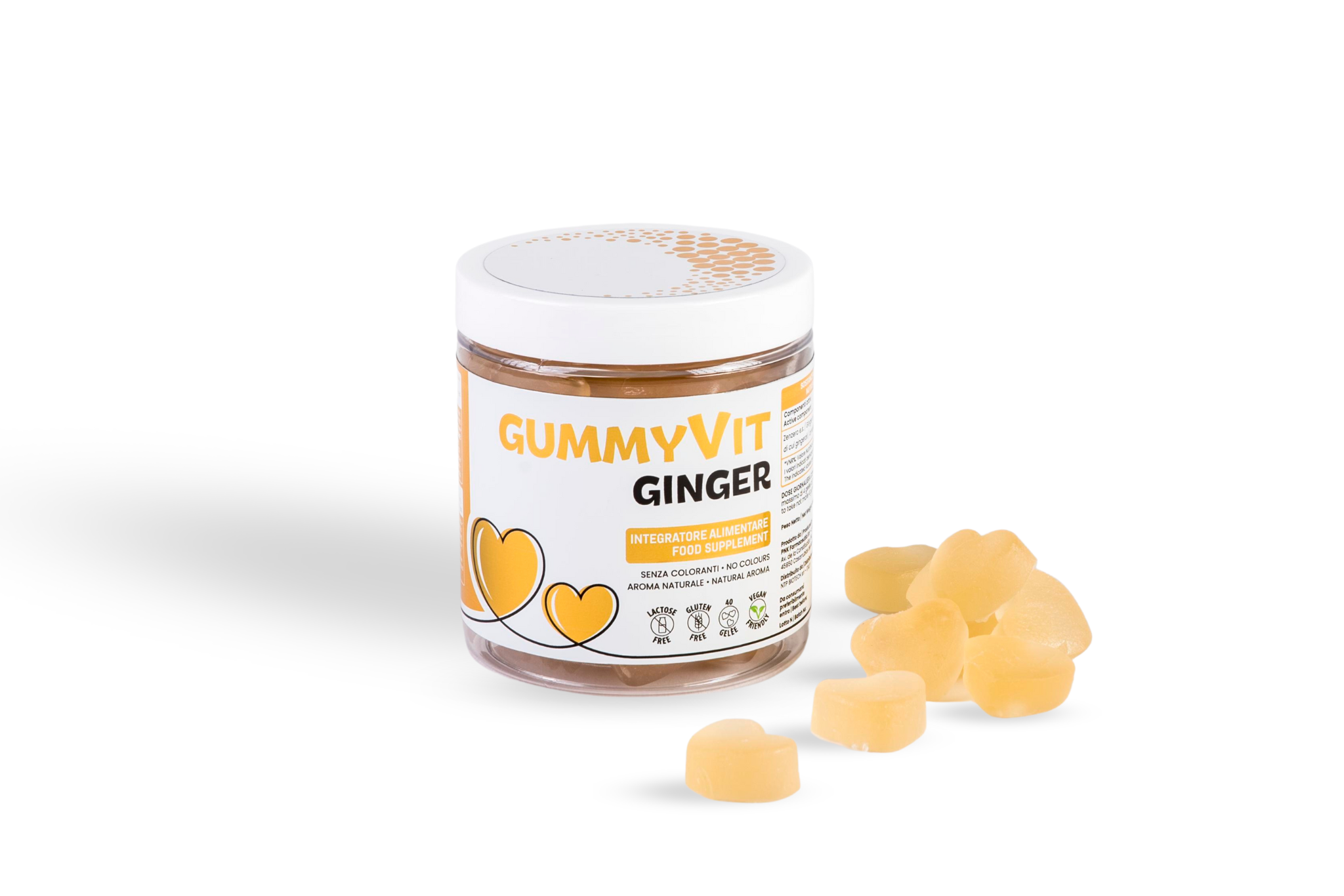 Gummyvit Ginger - per digestione e gas in eccesso