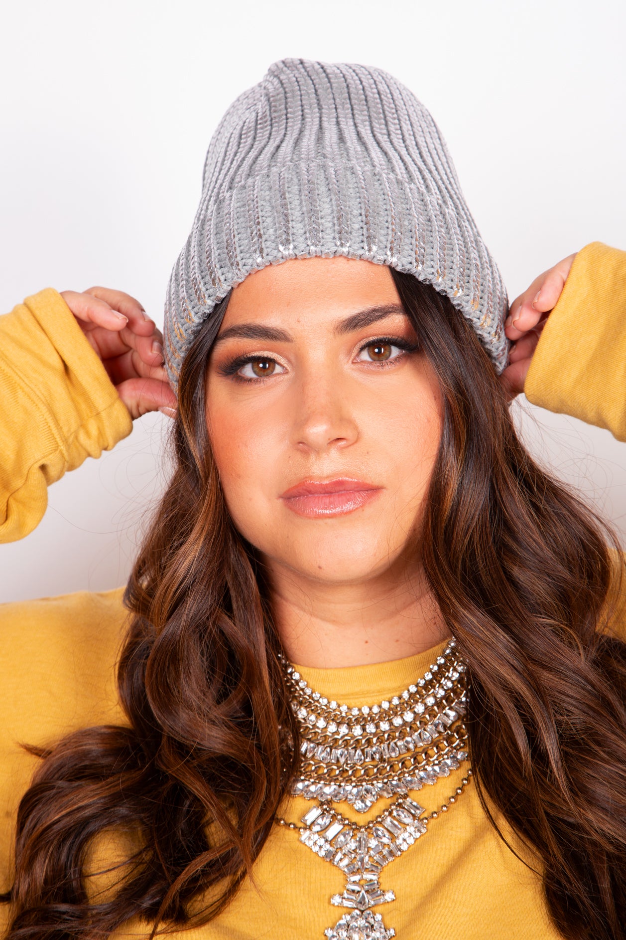 Silver Beanie