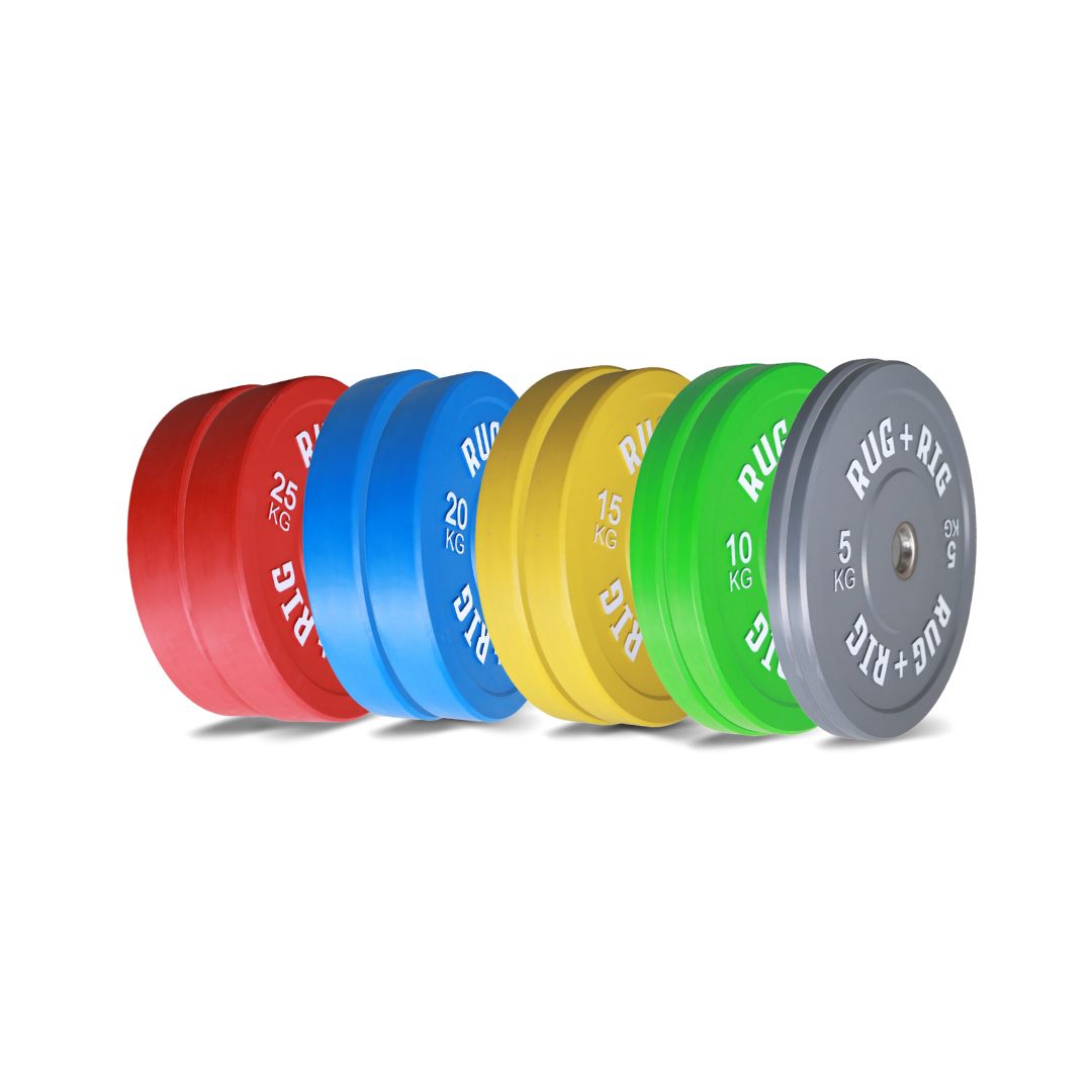 Olympic Bumper Plates Pair  Colour