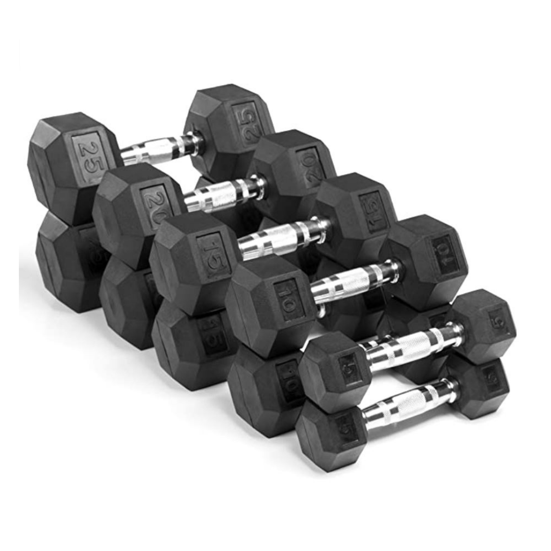 Dumbbell Collection (Hex) - 5KG to 30KG Pair Set