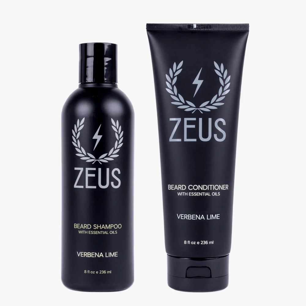 Zeus Beard Shampoo and Conditioner Set (8 fl oz)