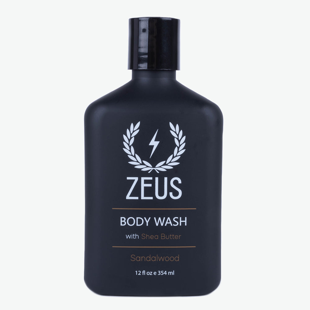 Zeus Body Wash, Sandalwood, 12 fl oz