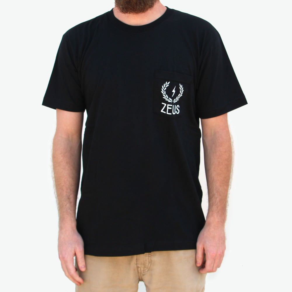 Zeus Classic Logo Pocket Tee