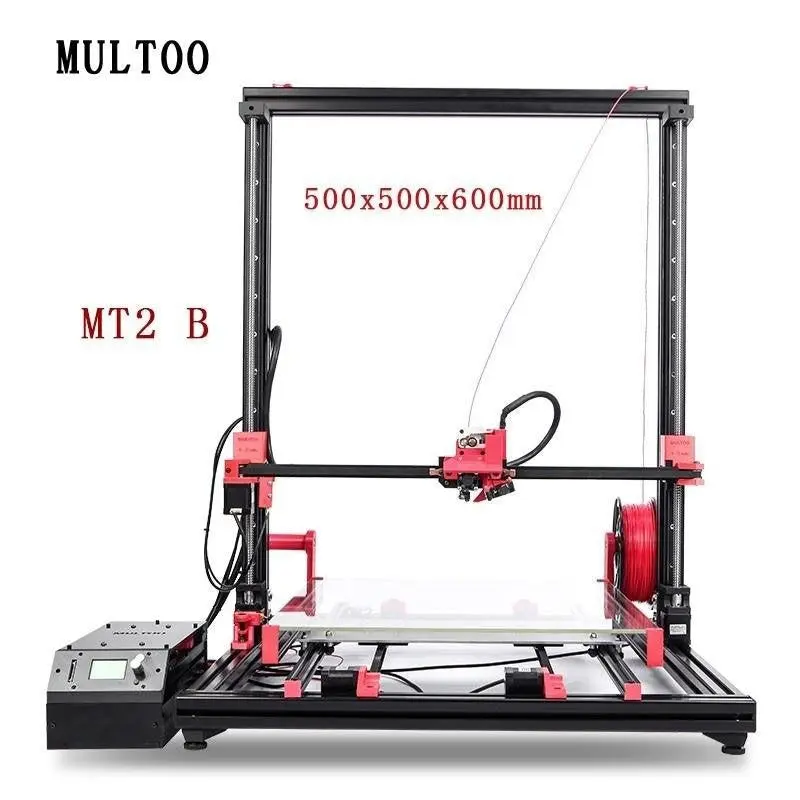 MT2 MULTOO Open Source High Quality Precision Large Printing Size High temperature Low price 3D Printer Precise High-precision