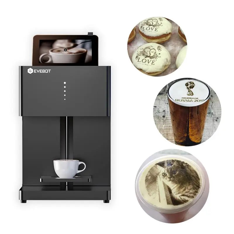 EVEBOT DIY Printer business 3D Printer Coffee Printer Coffee Printer Milktea Printing Machine