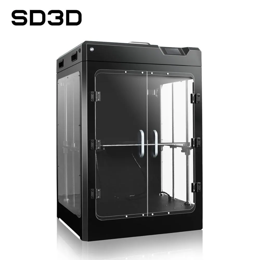 SD-4055 fdm 3D printer high precision large size fully enclosed high temperature platform TFT touch screen printer