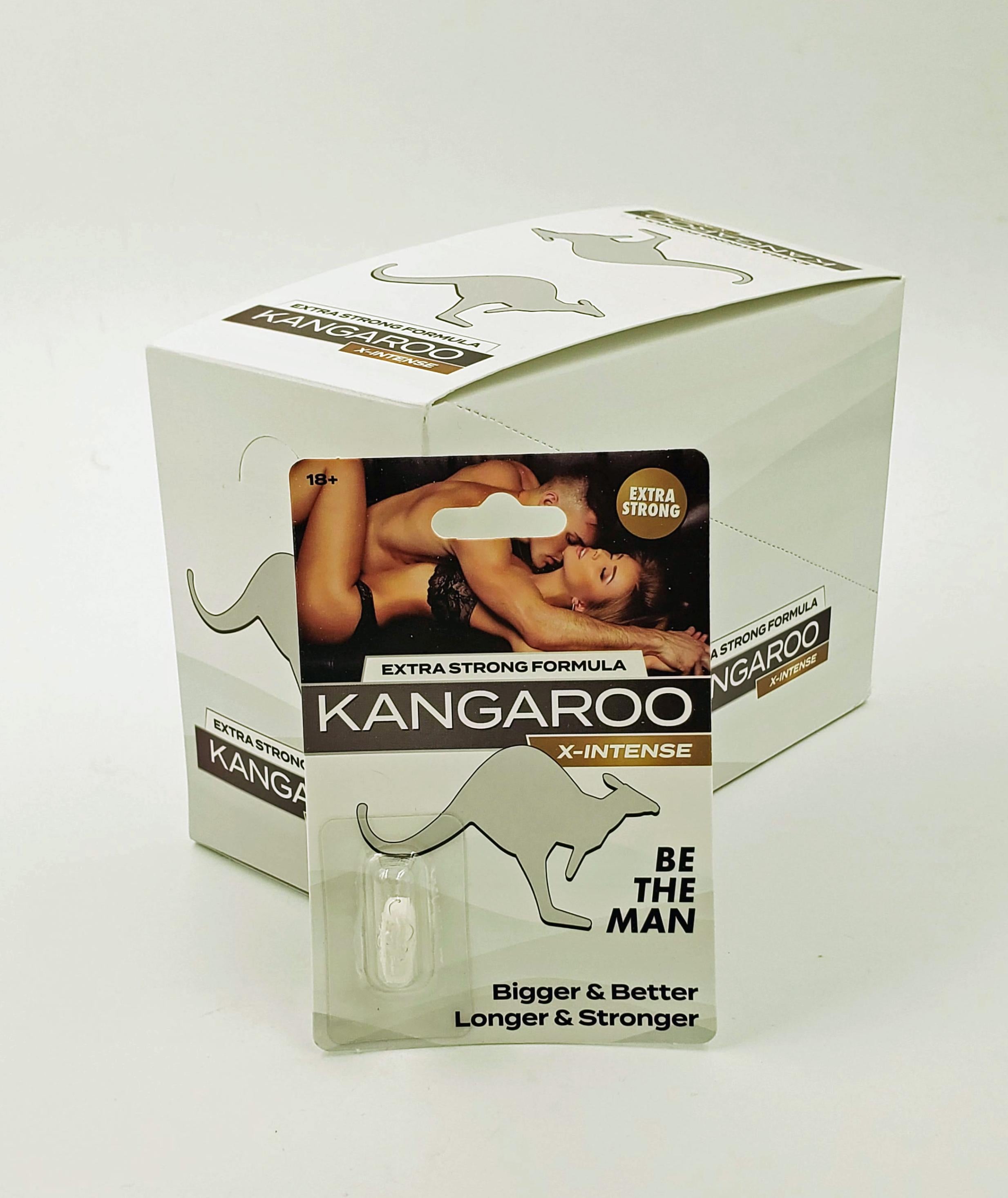 Kangaroo White - X-Intense Formula - 30 Count Display